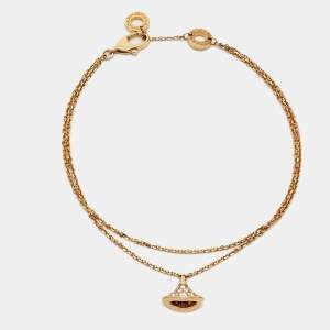 Bvlgari Divas' Dream Diamonds 18k Rose Gold Bracelet ML