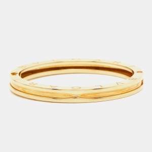 Pre Owned Bvlgari B.Zero1 18k Yellow Gold Bracelet M