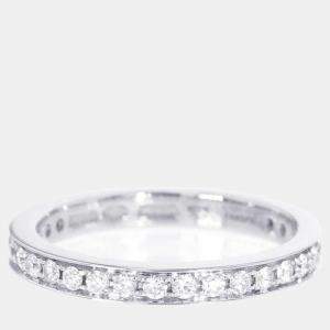 Bvlgari 950 Platinum Dedicata a Venezia Wedding Ring Size 48