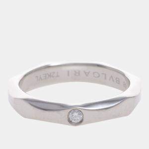Bvlgari Platinum 1P Diamond Infinito Ring
