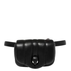 Bvlgari Black Leather Ambush Belt Bag