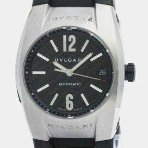 Bvlgari Carbon Stainless Steel Ergon Automatic Women's Wristwatch 35 mm