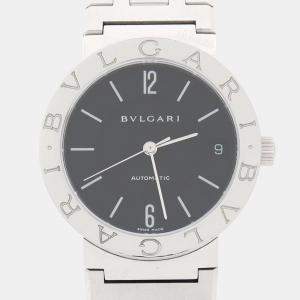 Pre Owned Bvlgari BB BB33SS Automatic Stainless Steel Men's Wristwatch 33 mm