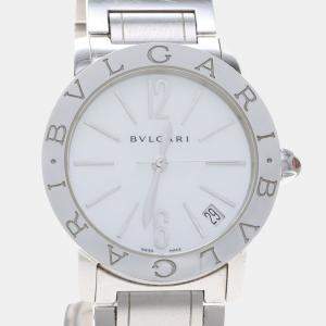 Pre Owned Bvlgari BB BBL33S Automatic Stainless Steel Womens Wristwatch 33 mm