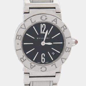 Pre Owned Bvlgari Bvlgari Bvlgari BBL26S Quartz Stainless Steel Women's Wristwatch 26 mm