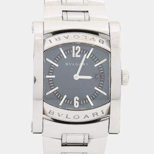Pre Owned Bvlgari Assioma AA39S Quartz Stainless Steel Women's Wristwatch 30 mm