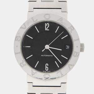 Pre Owned ساعة يد نسائية بلغاري BB33SS تلقائية ستانلس ستيل 33 مم