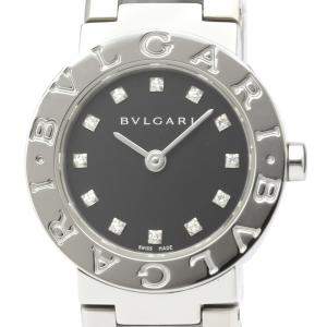 Bvlgari Black Diamonds Stainless Steel Bvlgari Bvlgari BB23SS Quartz Women's Wristwatch 22 MM