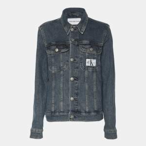 مملوكة مسبقًا Calvin Klein Blue Denim Jacket M