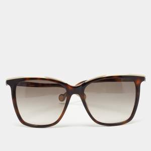 Carolina Herrera Brown SHE826 Gradient Sunglasses