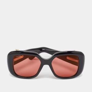 Cartier Black/Pink Panthère de Cartier Square Sunglasses