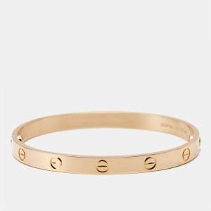 Cartier Love 18k Rose Gold Bracelet 18
