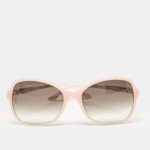 Cartier Pink/Grey Gradient Lady Trinity Emma Square Sunglasses