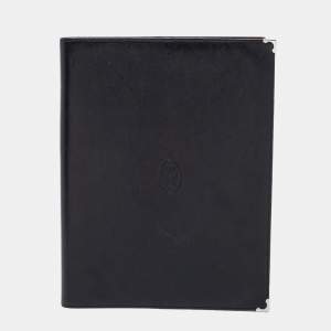 Pre Owned Cartier Burgundy Leather Must de Cartier Desk Diary