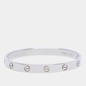 Cartier Love 18k White Gold Bracelet 16