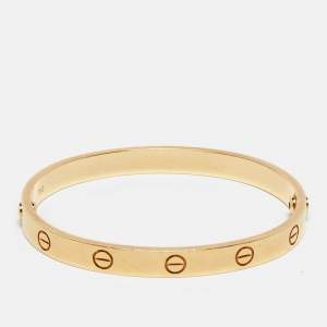 Cartier Love 18k Yellow Gold Bracelet 17