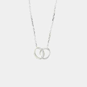 Cartier 18K White Gold and Diamond Love Pendant Necklace