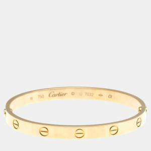 Cartier 18K Rose Gold Love Bangle Bracelet