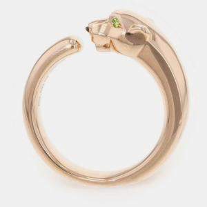 Cartier 18K Rose Gold Panthere de Cartier Ring EU 49