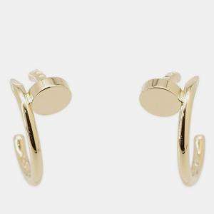 Cartier 18K Yellow Gold Juste Un Clou Earrings
