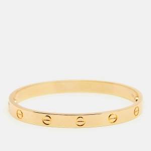 Cartier Love 18k Yellow Gold Bracelet 17