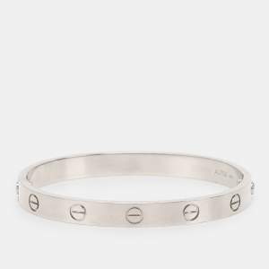 Cartier Love 18k White Gold Bracelet 16
