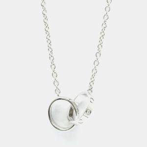 Cartier 18K White Gold Love Pendant Necklace