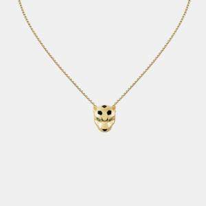 Cartier 18K Yellow Gold Panthere de Cartier Pendant Necklace