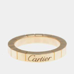 Cartier 18K Pink Gold Band Ring EU 48