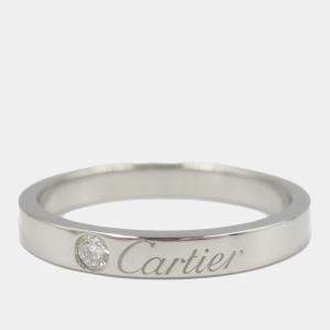 Cartier Platinum C De Cartier Ring EU 54