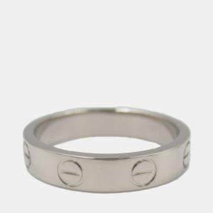 Cartier 18K White Gold Small Love Ring