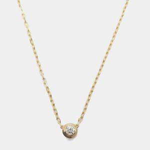 Cartier 18K Rose Gold Diamond D'amour Necklace
