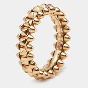 Cartier Clash de Cartier 18k Rose Gold Medium Model Ring Size 52