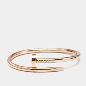 Cartier Juste Un Clou 18k Rose Gold Bracelet 15