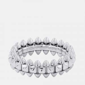 Cartier Crash De Cartier 18K White Gold Ring SM EU 51 
