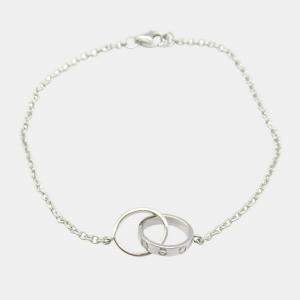 Cartier Love 18K White Gold Chain Bracelet