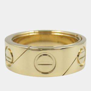 Cartier Astro Love 18K Yellow Gold Band Ring EU 52