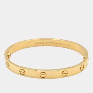 Cartier Love 18K Yellow Gold Bracelet