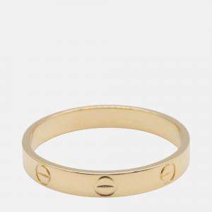 Cartier 18K Yellow Gold Small Love Ring
