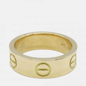 Cartier 18K Yellow Gold Classic Love Ring