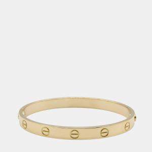 Cartier Love 18K Yellow Gold Bracelet
