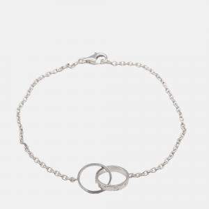 Pre Owned Cartier 18K White Gold Baby Love Bracelet