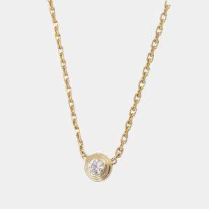 Pre Owned Cartier D'Amour 18K Yellow Gold Diamond Necklace