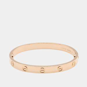 Pre Owned Cartier Love 18K Rose Gold Bracelet