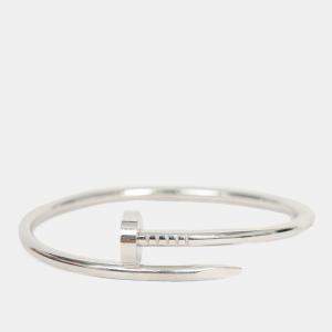 Pre Owned Cartier 2022 18K White Gold Juste un Clou Bracelet Classic Model