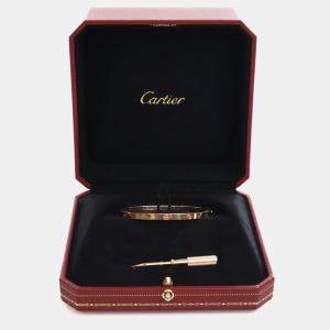 مملوكة مسبقًا Cartier Small Model Love Bracelet Sz 16