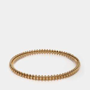 Pre Owned Cartier Clash de Cartier 18K Yellow Gold Bangle Bracelet