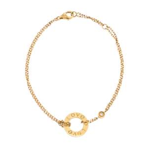 Pre Owned سوار كارتييه لوف ألماس سلسلة ذهب أصفر عيار 18