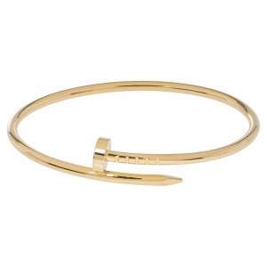 Pre Owned Cartier Juste Un Clou 18K Yellow Gold Bracelet SM
