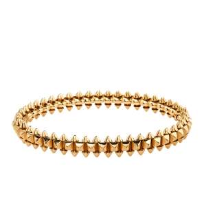 مملوكة مسبقًا Cartier Clash De Cartier 18K Rose Gold Bracelet Medium 16